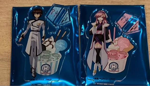 GUNDAM SEED FREEDOM X Roll Ice Cream 2024 Kira Lacus Set Figure ...