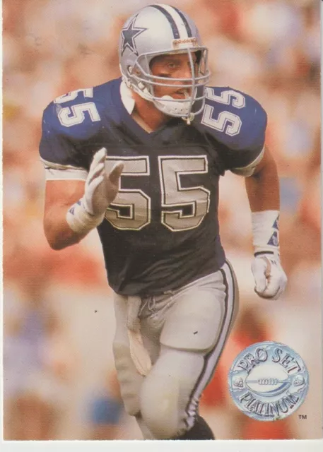 Pro Set Platinum 1991 NFL Card Dallas Cowboys #176 Jack Del Rio