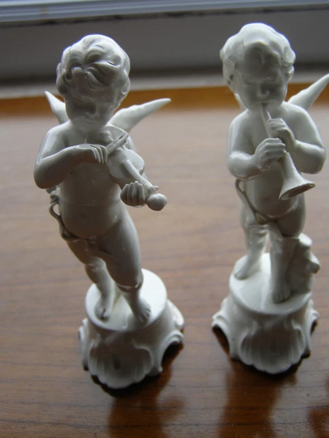 Les Quatre Amours Musiciens En Porcelaine Bassano 2