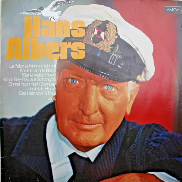 LP" Hans Albers",  La Paloma  Vinyl, AMIGA, DDR