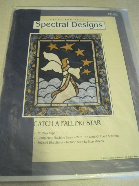 Kit Courtepointe Vintage Spectral Designs DÉCOLLAGE 1996 - Cathy Robiscoe #902