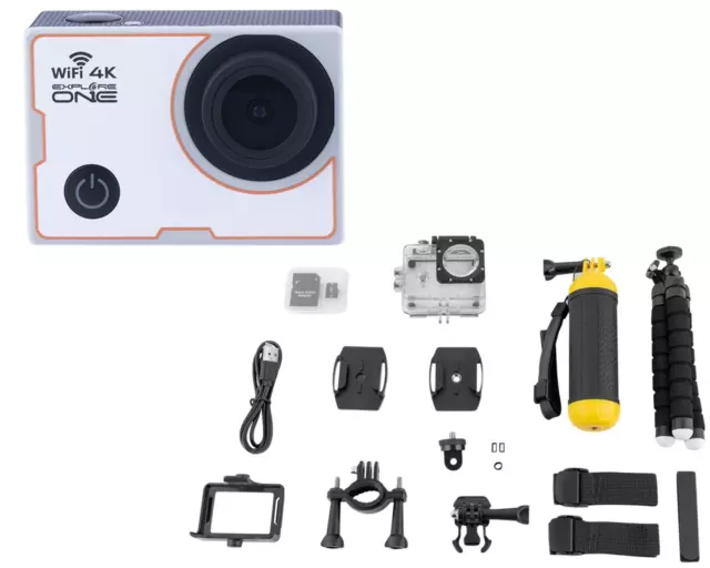 Explore One 4K Action Camera with WiFi