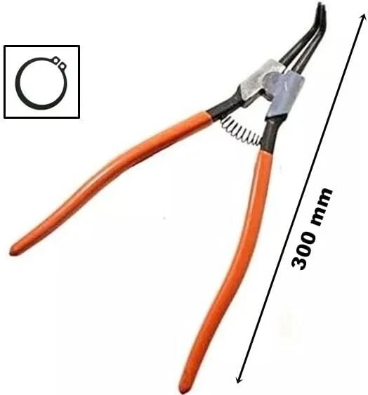 PINZA SEEGER PER FERMI APRI ANELLI ELASTICI INTERNI ESTERNI - Foto 10