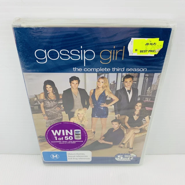 GOSSIP GIRL: THIRD SEASON - Leighton Meester, Blake Lively - 5 DVDs $29.99  - PicClick AU