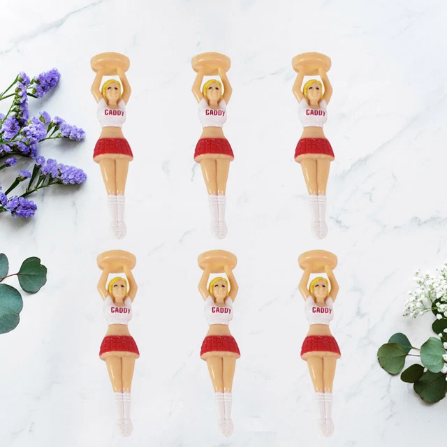 6 PCS/Pack Magliette Regali Accessori Per Ragazze Regalo Golf