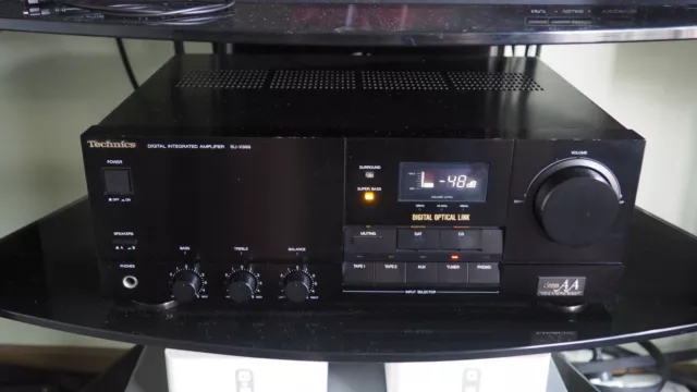 Technics SU-X999 vintage integrated amplifier with digital optical inputs!