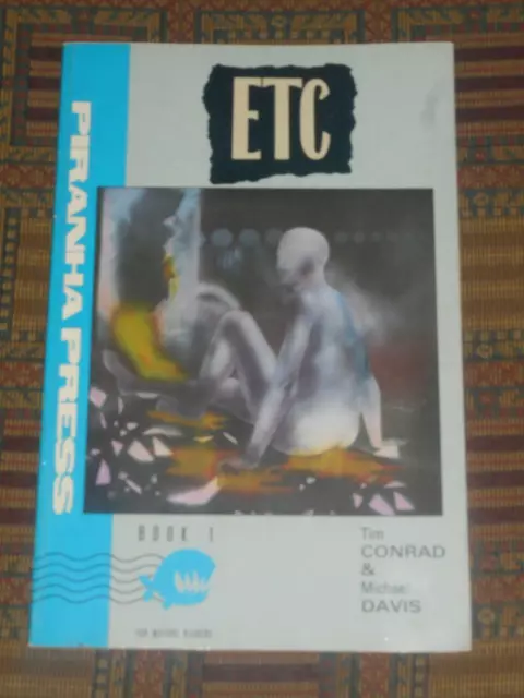 1989 ETC Book 1 Conception (Mother) Pirhana Press Fully-Painted science-fiction