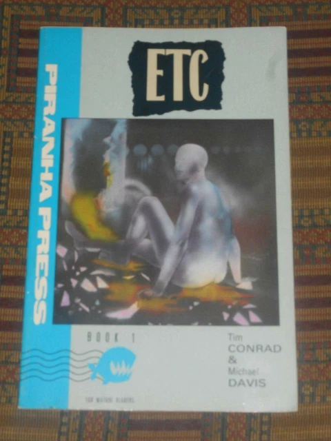 1989 ETC Book 1 Conception (Mother) Pirhana Press Fully-Painted science-fiction