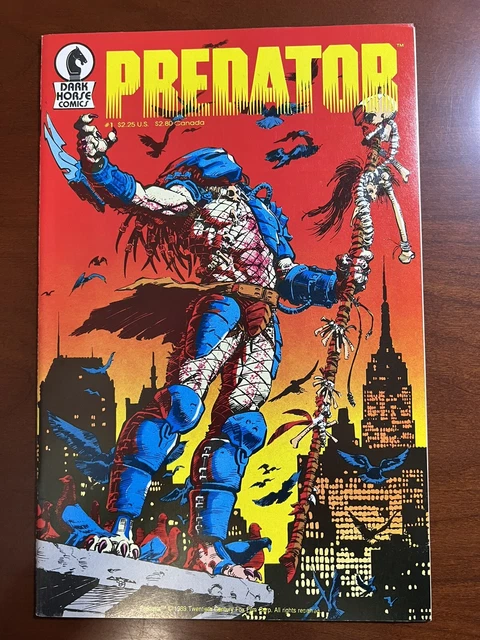 Predator #1 ( 2nd print ) 1989 Dark Horse Comic RARE 1st APPEARANCE  NM🔥🔥KEY
