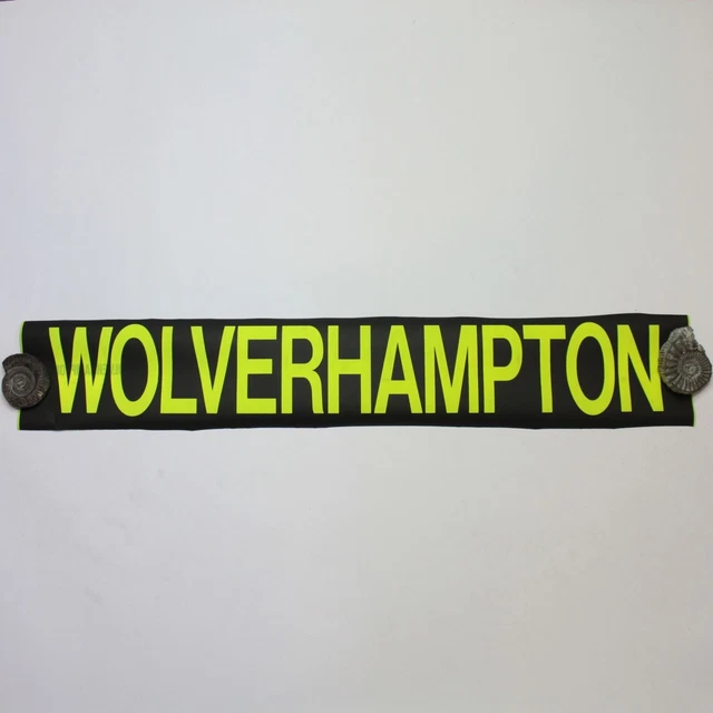Wolverhampton Bus Jalousie Ziel Vintage 1994 Birmingham Midland rot