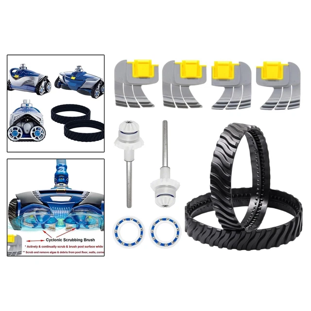 Kit Reconstruction Nettoyeur Piscine Polaris 280 180 - 8 Roulements + Vis + Rondelles