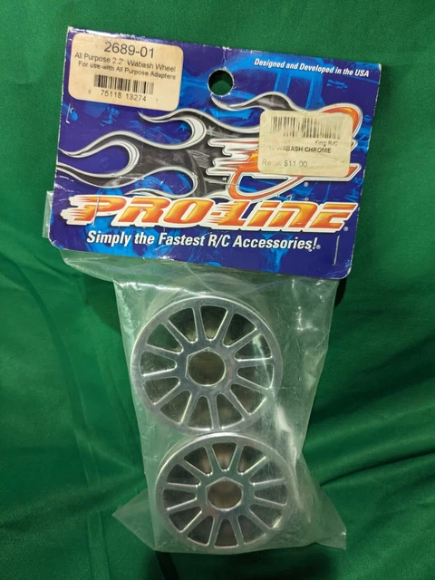 Pro-Line 2689-01 All Purpose 2.2" Wabash Wheel For use with All Purpose Adapters