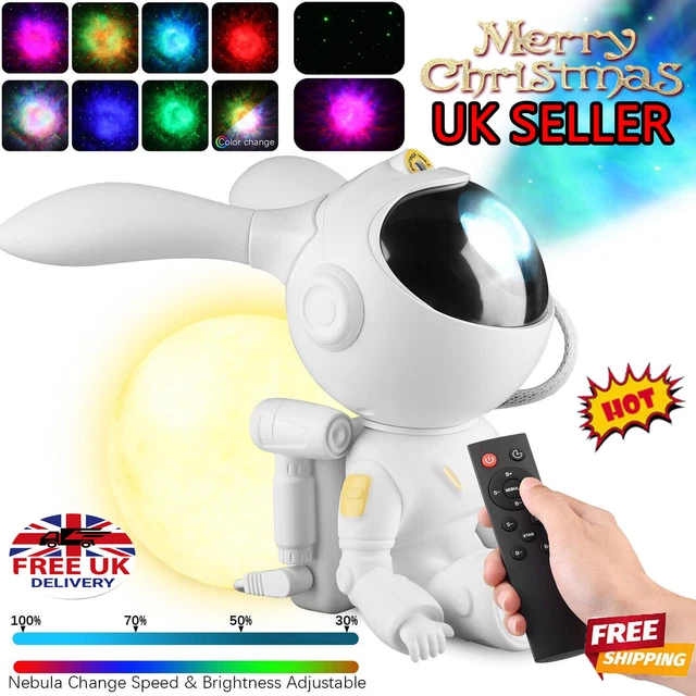 SPACEBUDDY STAR PROJECTOR Galaxy Night Light Astronaut Space Buddy