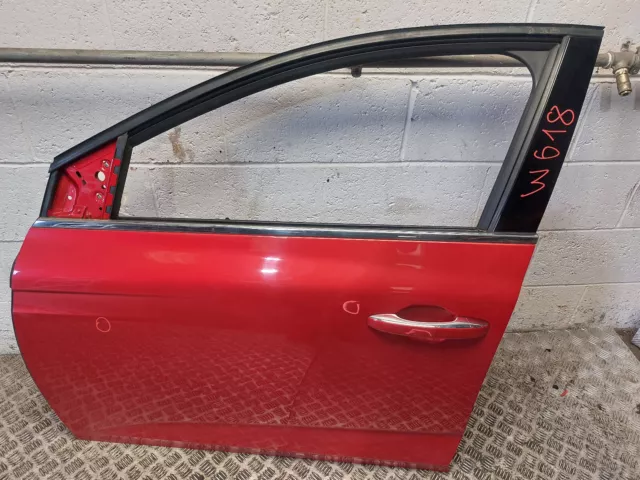 Renault Megane Mk4 Complete Door Front Left Passenger Side Nearside In Red 2018