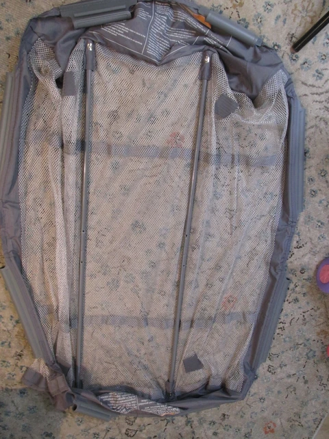 Graco pack n play replacement clip on mesh bassinet insert outlet