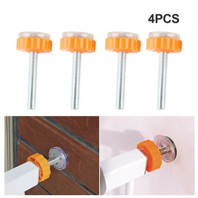 Baby Safety Stairs Gate Screws/Bolts with Locking Nut Spare Part Accessories