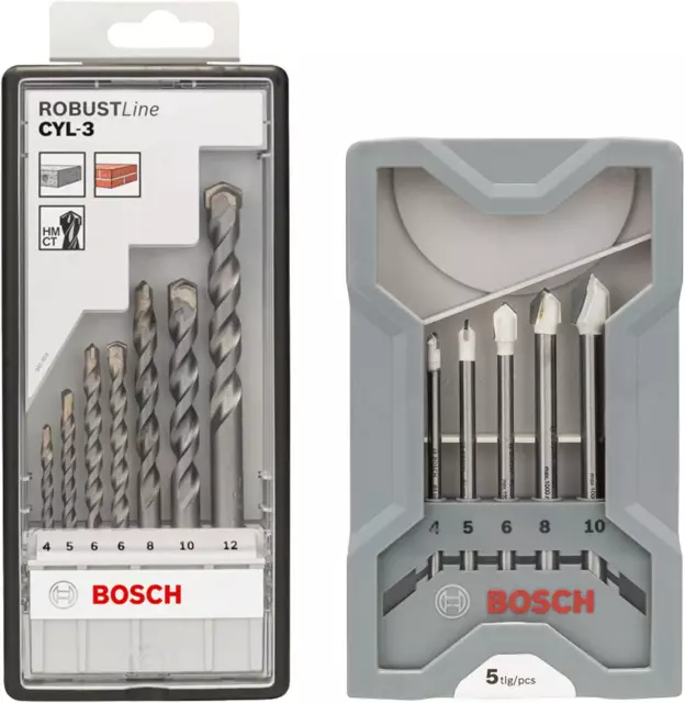 Bosch Professional 1x Jeu de forets pour carrela…