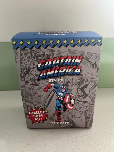 Loot Crate Exclusive Marvel Captain America Comic Standee