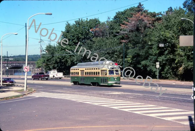 2005 SEPTA PCC 2326 Trolley Girard Ave Philly Urban Scene Kodachrome Slide