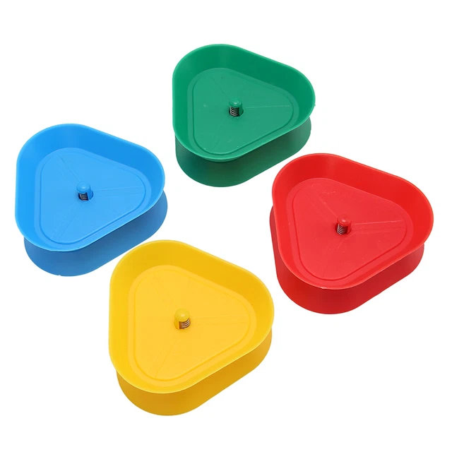 Portascacchi da poker molla in plastica supporto carte da gioco a forma di