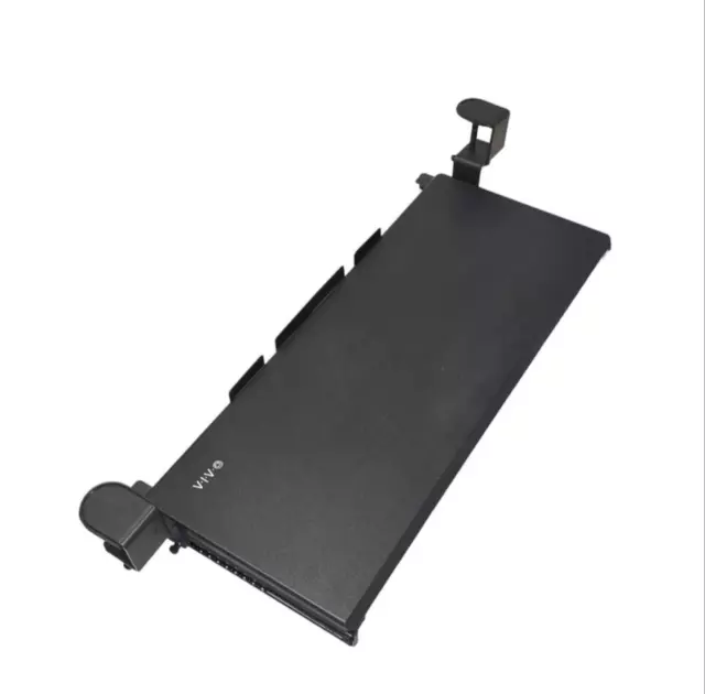 VIVO Extra Sturdy Clamp-on Computer Keyboard & Mouse Under Desk Slider Tray