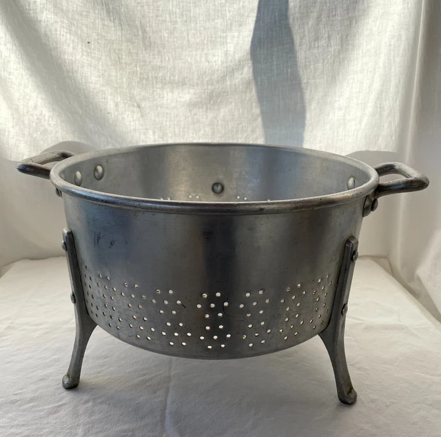 Louche Perforée En Métal De 38 Cm Avec Trous D'égouttement, Ustensiles