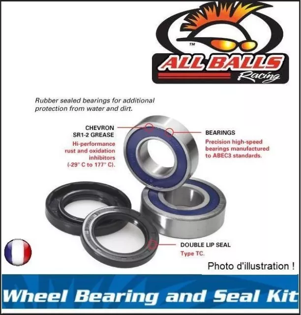 Kit Roulement & joint de Roue Avant All Ball 25-1516 Can-Am DS 450 10-14,