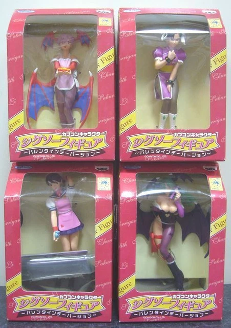 Capcom Character   Jigsaw Figure Valentine s Day Version   Chun Li Sakura Lili