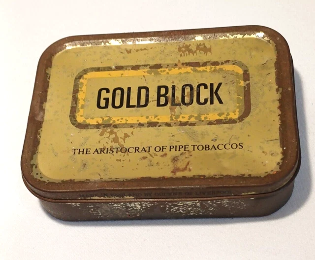 metal tobacco box Vintage Metal Tobacco Box 97*62 Mm