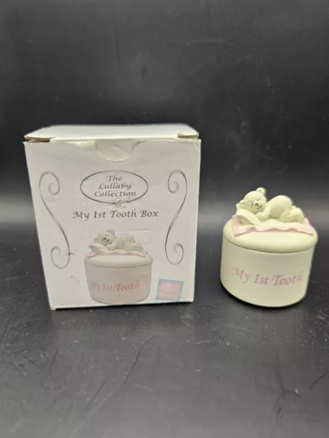 Baby Girl My 1st First Tooth Box Container