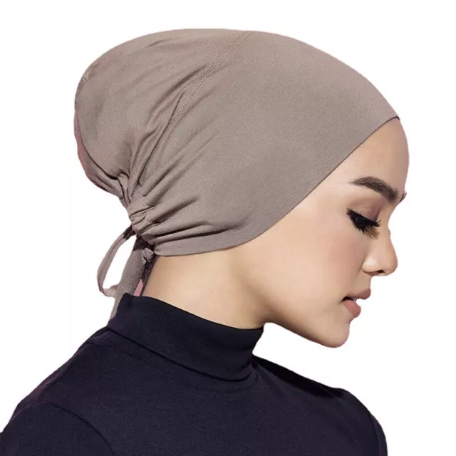 Inner Hijab Under Cap Chemo Scarf Shawl Islamic Muslim Girl Head Cover R 3