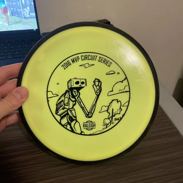 MVP Signal PFN Patent Pending 173g Orange Fairway Driver Disc Golf Yellow