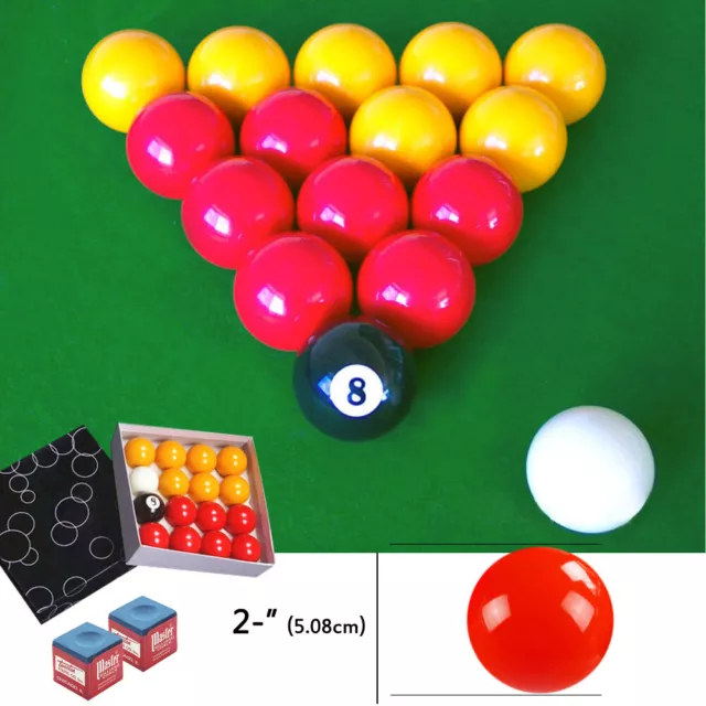 Pool 16 Balls/Snookers 22 Ball Kits For Billiards Table Cues Sticks Indoor Sport