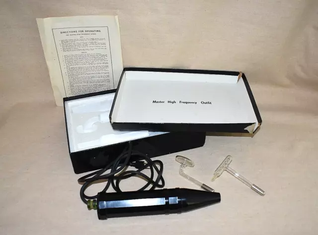 MEDICAL QUACKERY Quack Science M66 Master High Frequency Violet Ray Machine