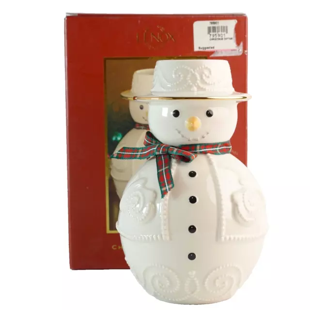 Lenox Christmas Giftables 7" Snowman Vase #7955901