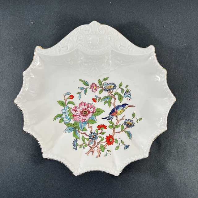 Aynsley Pembroke Large 10" Shell Shaped Serving Dish Plate Bowl