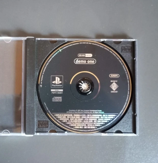 PlayStation 1 - CD Démo Demo One - PBPX-95007 - PAL - Bon état