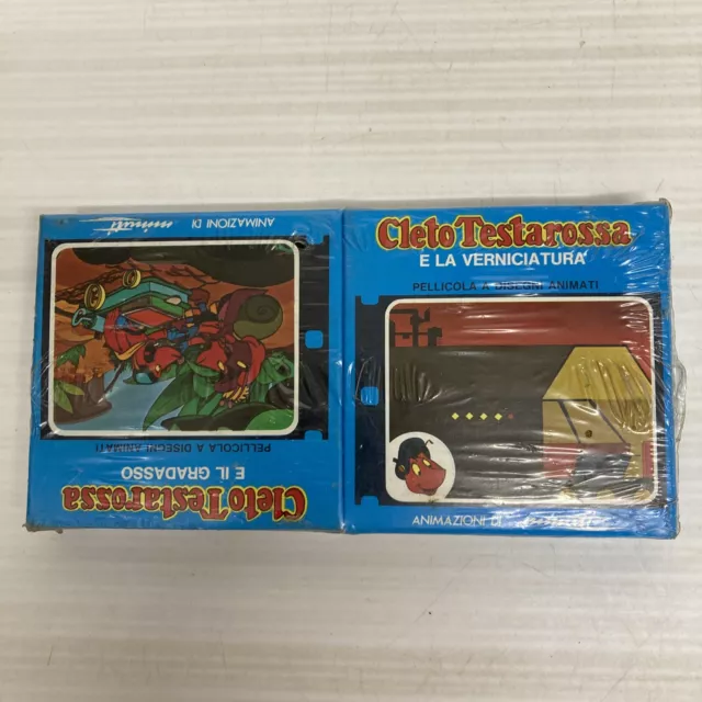 Lot 2 Films Super 8 Drawing Cartoon Cleto Testarossa Époqmaya BEE Casimir No. 2