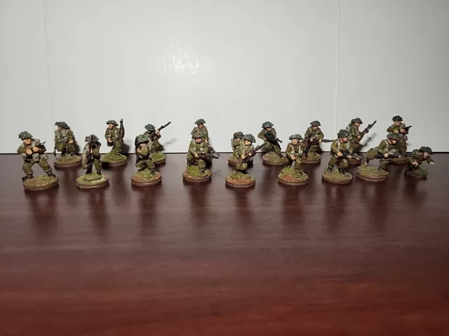 28mm Metal Painted Japenese Ww2 Soldiers