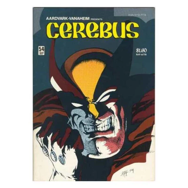 Cerebus the Aardvark #54 in Very Fine + condition. Aardvark-Vanaheim comics [m@