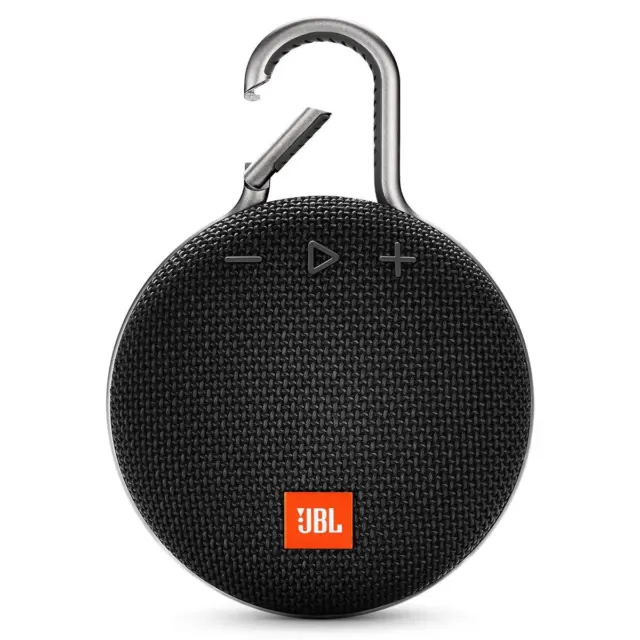 JBL Clip 3 Waterproof Portable Bluetooth Speaker - (Black, Blue, Grey)