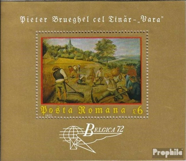 Rumänien Block96 (kompl.Ausg.) postfrisch 1972 Briefmarkenausstellung EUR 6