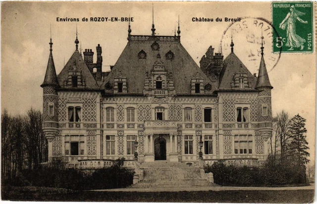 CPA Rosoy en Brie Chateau du Breuil FRANCE (1301088)