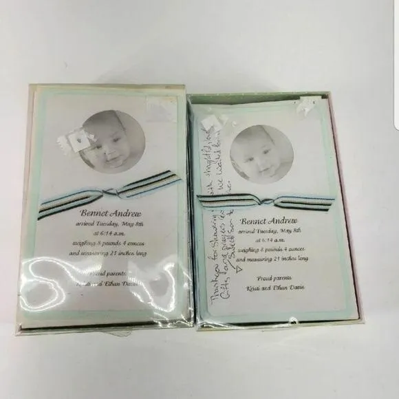 Birth Baby Announcement invitations