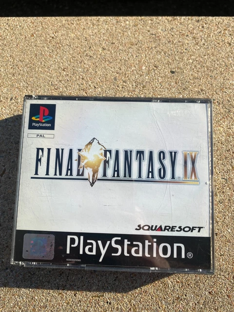 Final Fantasy IX Sur PS1 – Black Label, Big Box, PAL, Sans Mode D'emploi