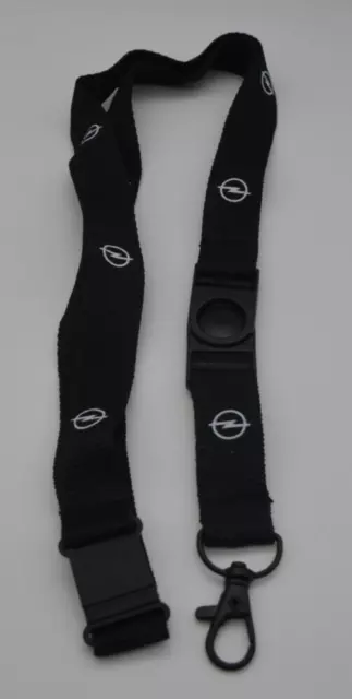 Opel Logo Blitz Lanyard Schlüsselanhänger Schlüsselband Neu