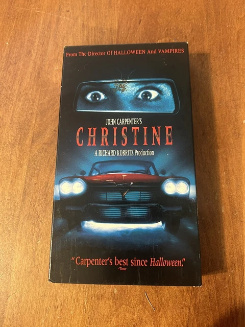 Vintage Christine Horror Vhs Slasher John Carpenters 1983 Film 1999