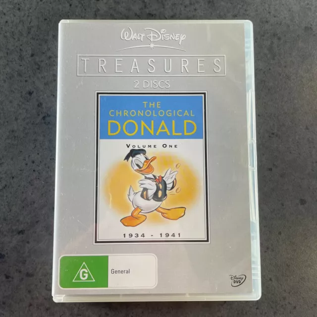Walt DISNEY Treasures the chronological Donald Duck Volume one DVD RARE