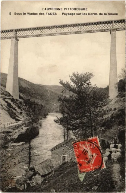 CPA Auvergne Sous le Viaduct des Fades FRANCE (1288482)