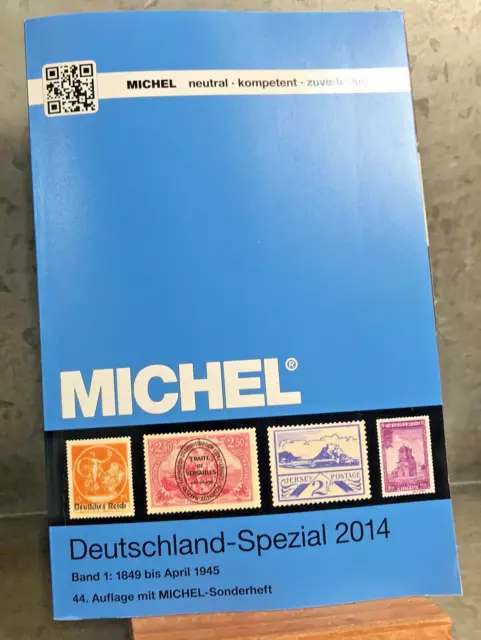 Michel Catalog Deutschland-Spezial Band 2014 44. Auflage  in German 1150+ pgs Ex